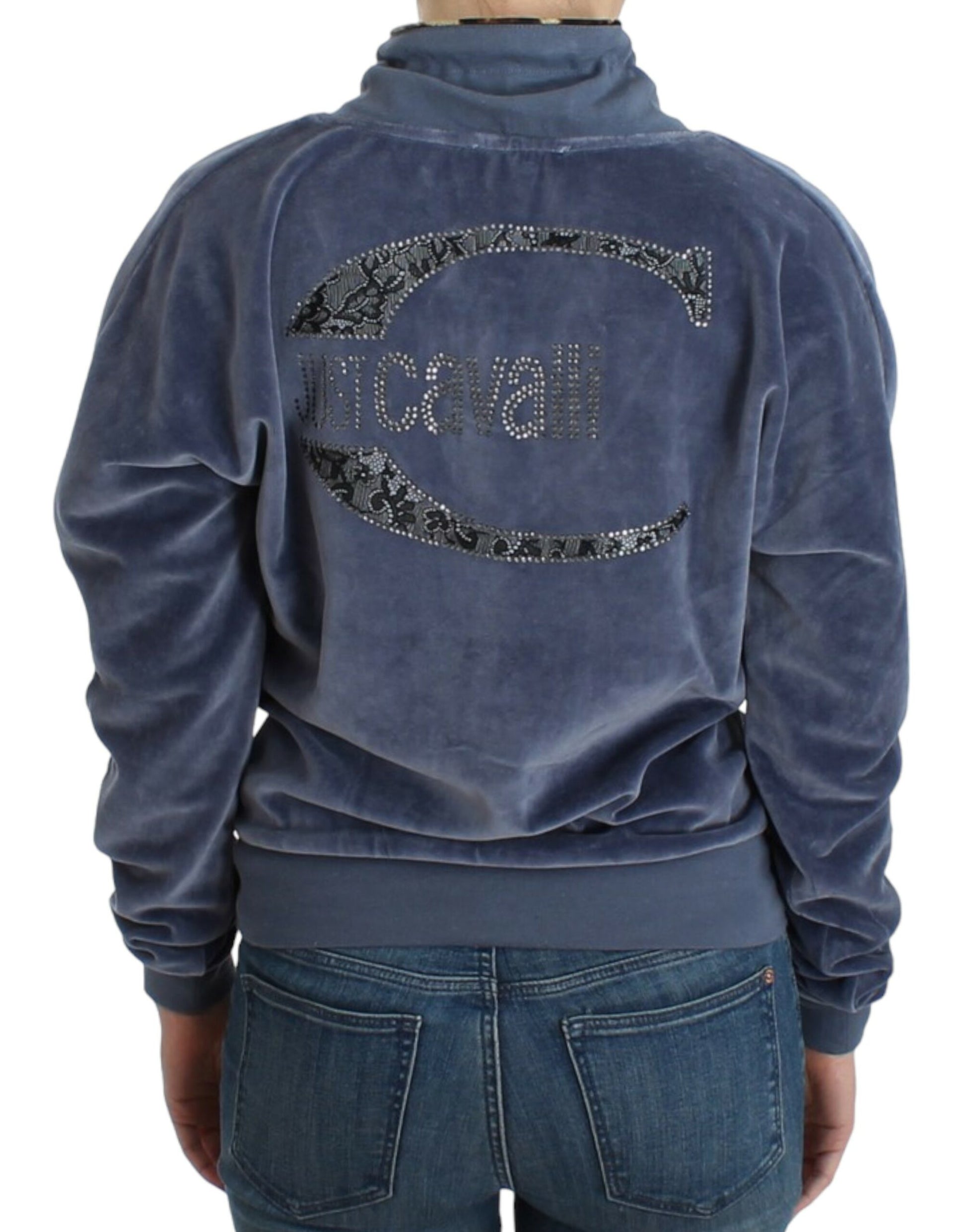 Edler Pullover-Mock mit Strass-Detail