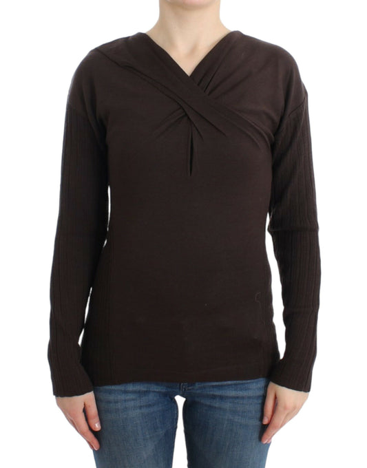 Schicker Keyhole-Pullover aus Schurwolle