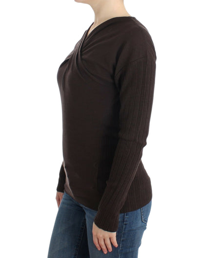 Schicker Keyhole-Pullover aus Schurwolle