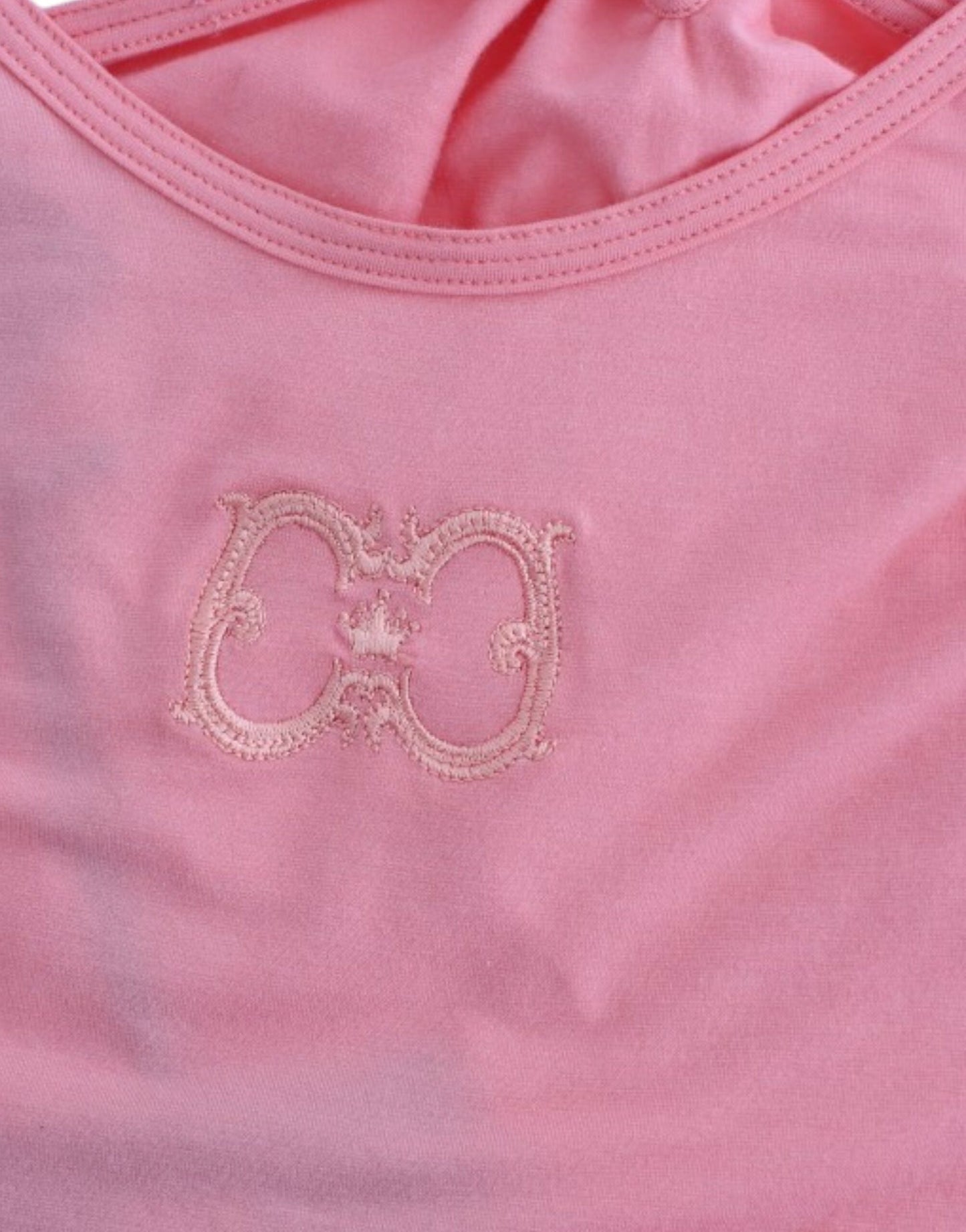 Schickes Tanktop aus Baumwollmischung in Rosa