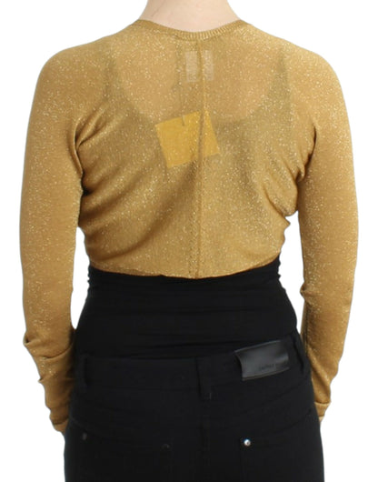 Verzierter, goldschimmernder Bolero