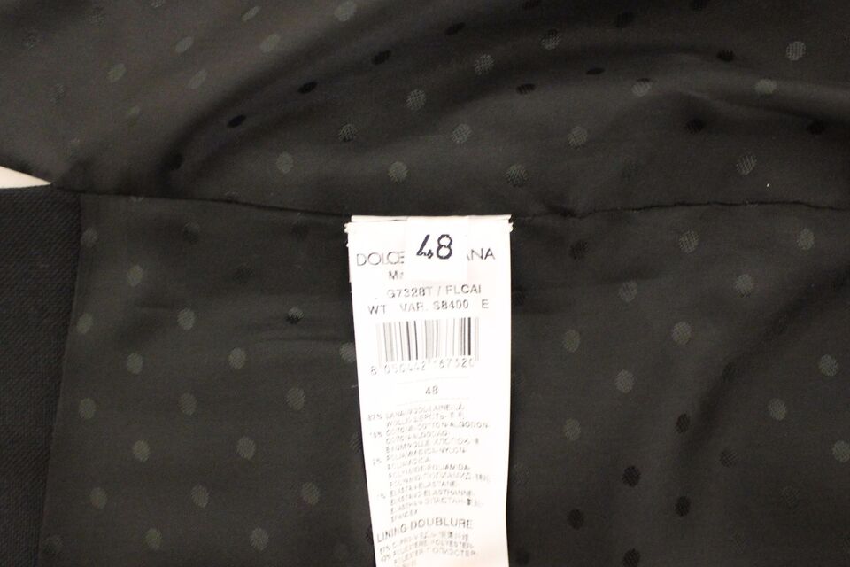 Elegante schwarze Weste aus Wolle und Seide