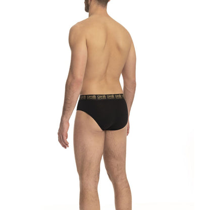 Black Cotton Men's Brief Multibuy Package