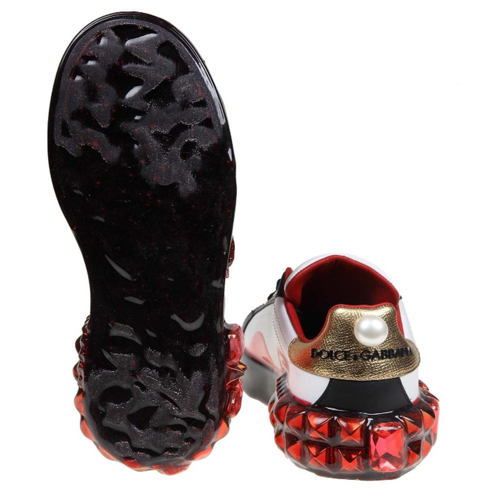 White Calfskin Women Sneaker