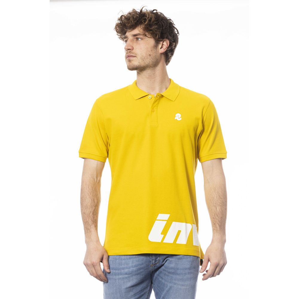 Gelbes Poloshirt aus Baumwolle für Herren