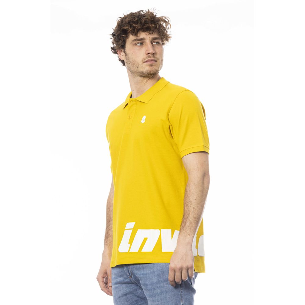 Gelbes Poloshirt aus Baumwolle für Herren