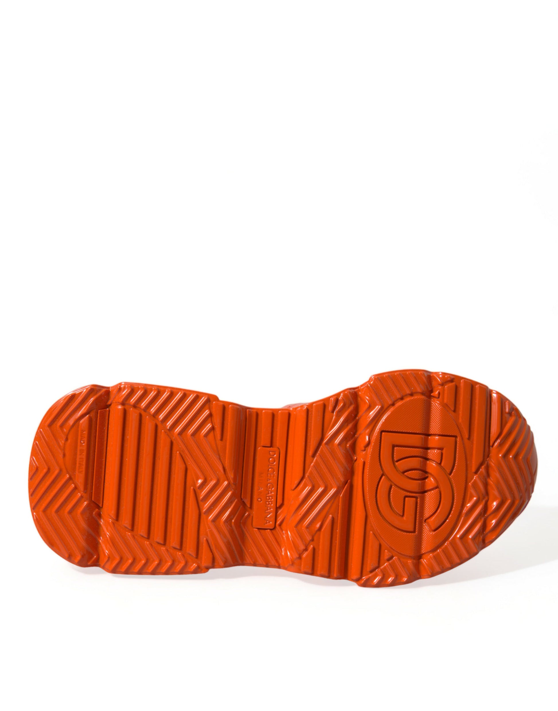 Orangefarbener Breezy High-Top-Sneakers-Charme