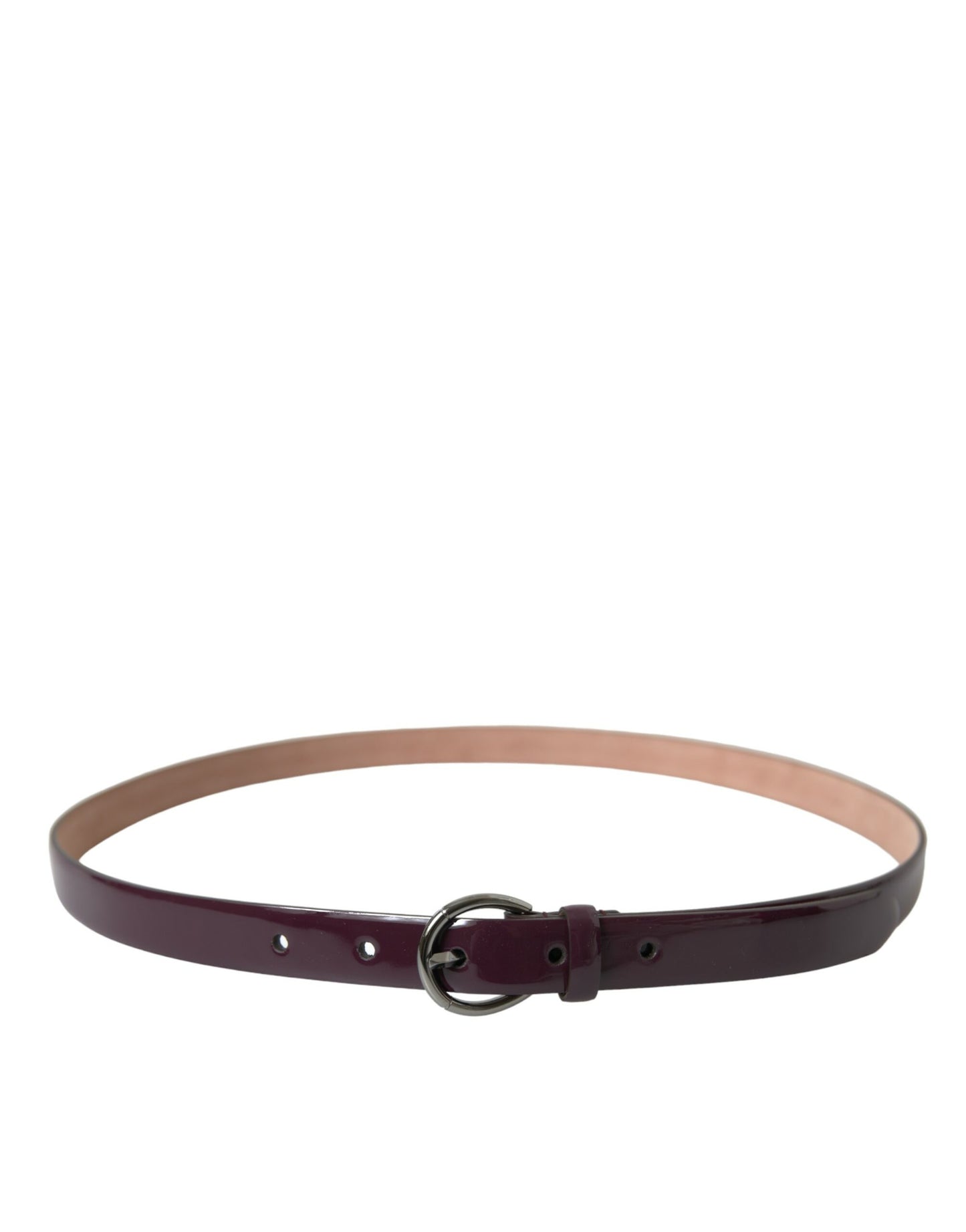Eleganter kastanienbrauner Taillengürtel aus Leder
