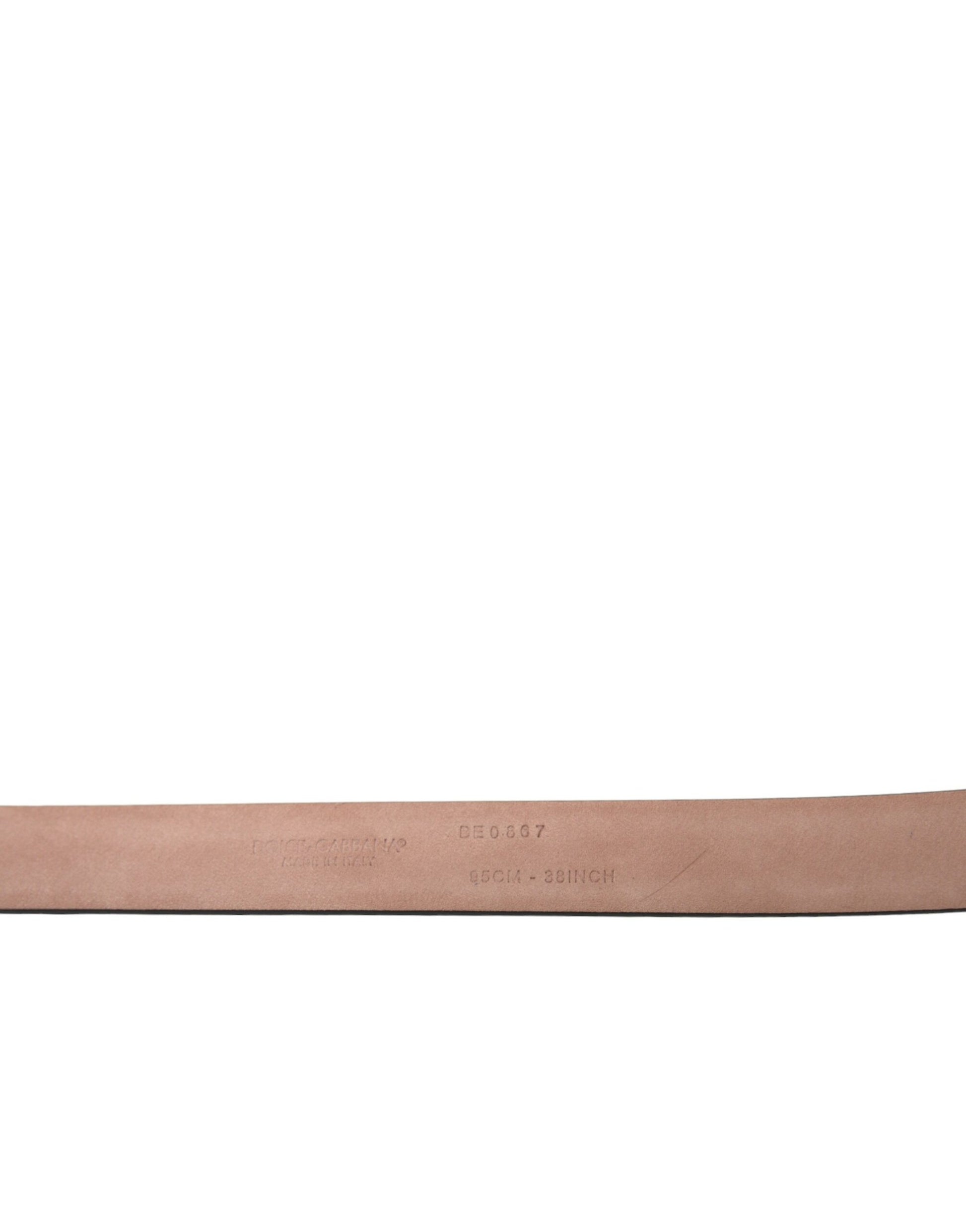 Eleganter kastanienbrauner Taillengürtel aus Leder