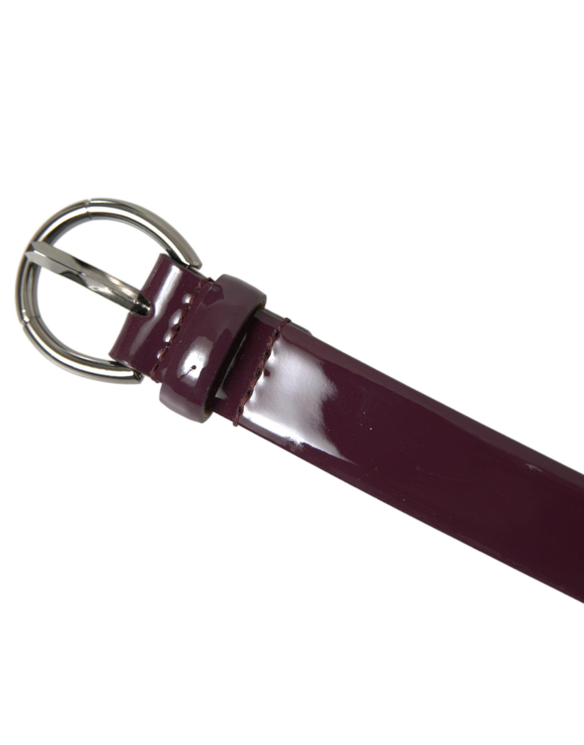 Eleganter kastanienbrauner Taillengürtel aus Leder
