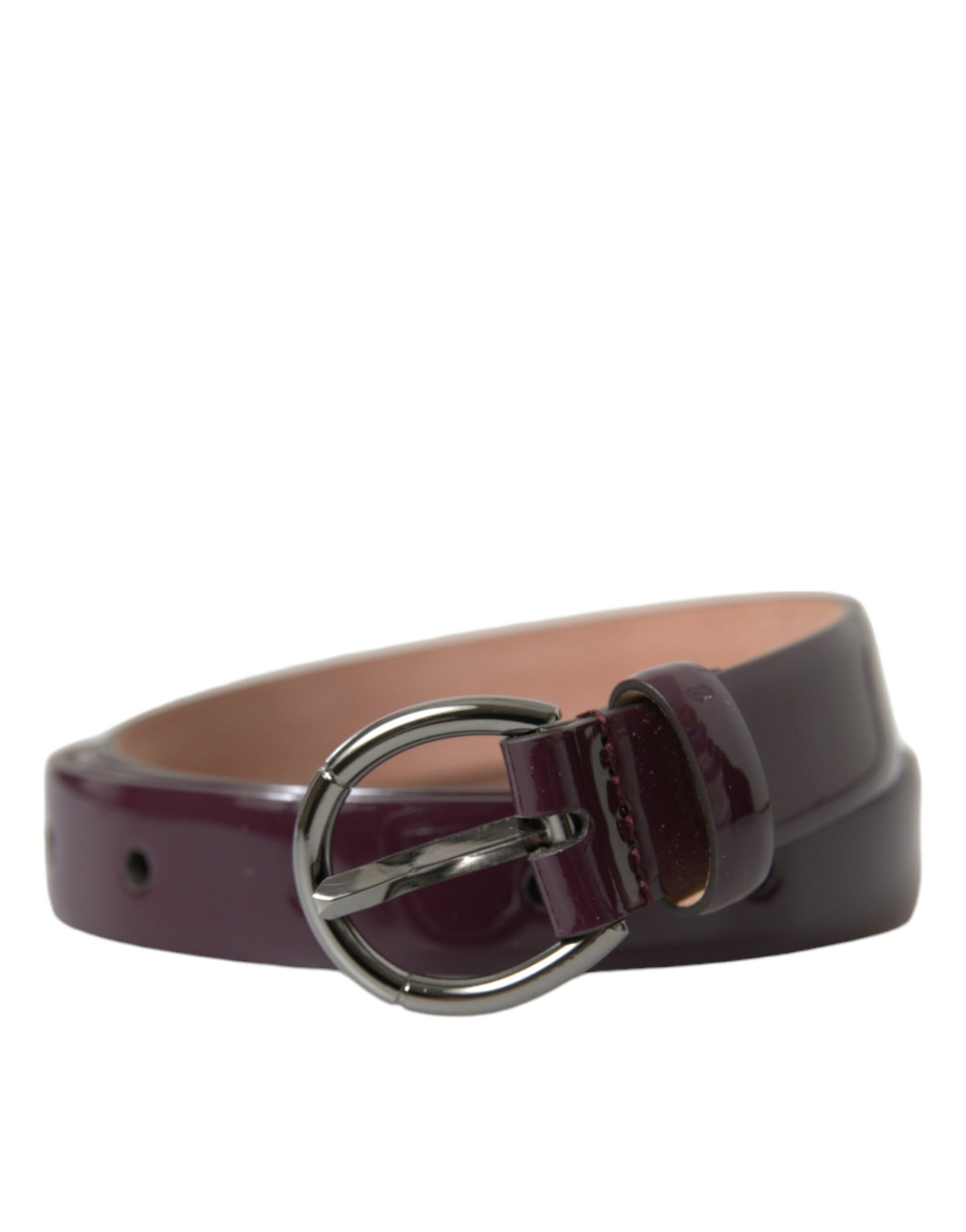 Eleganter kastanienbrauner Taillengürtel aus Leder
