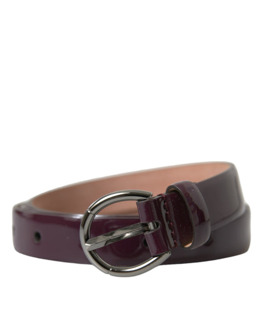 Eleganter kastanienbrauner Taillengürtel aus Leder