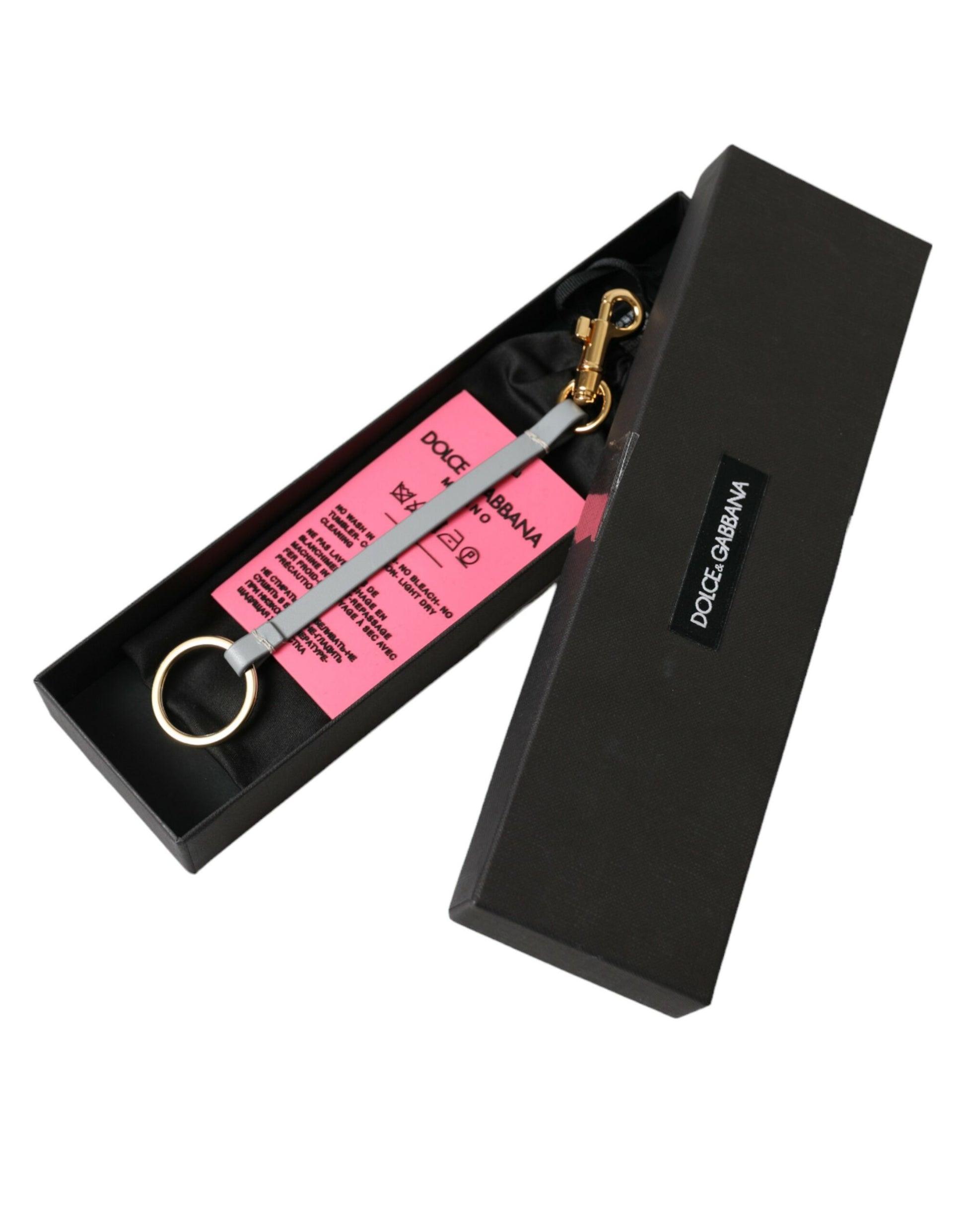 Schickes dreifach faltbares Schlüsseletui in Gold und Rosa
