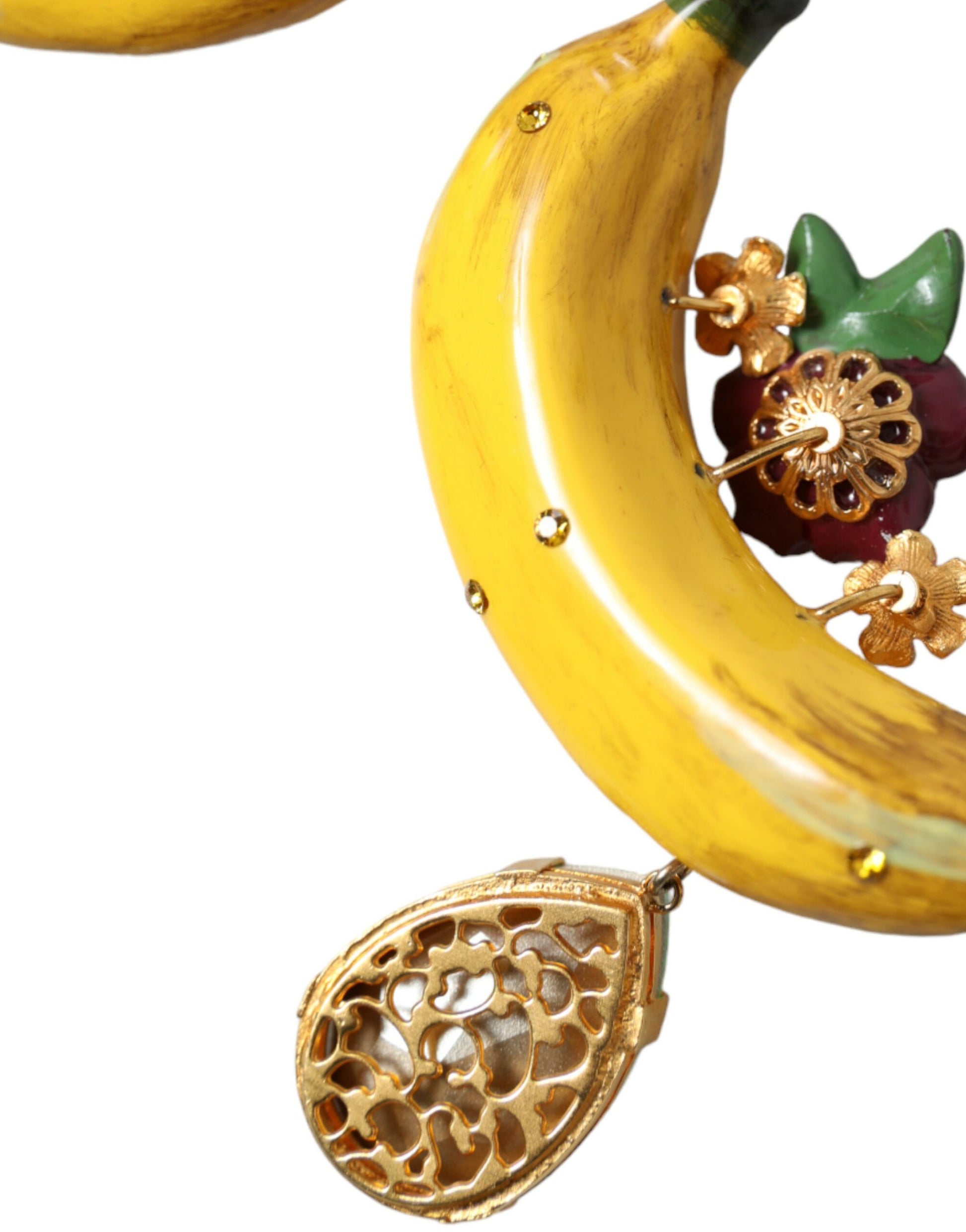 Schicke, aufsteckbare Bananenohrringe