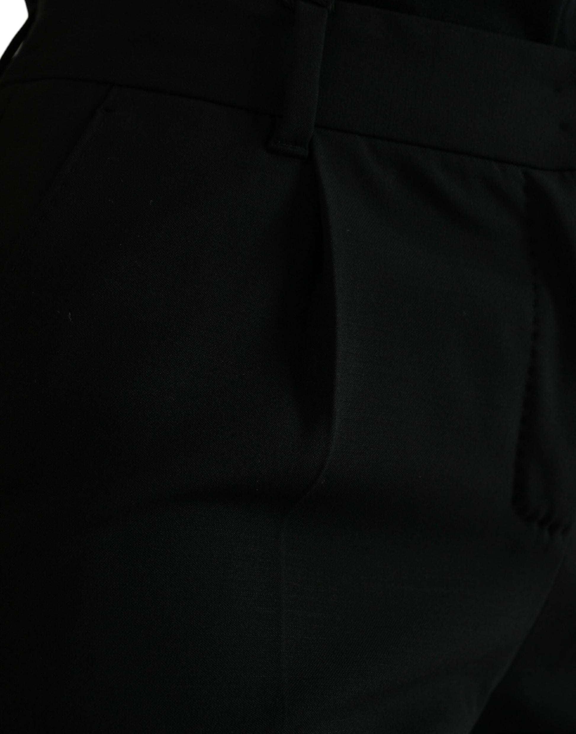 Elegante, schmal zulaufende Wollhose