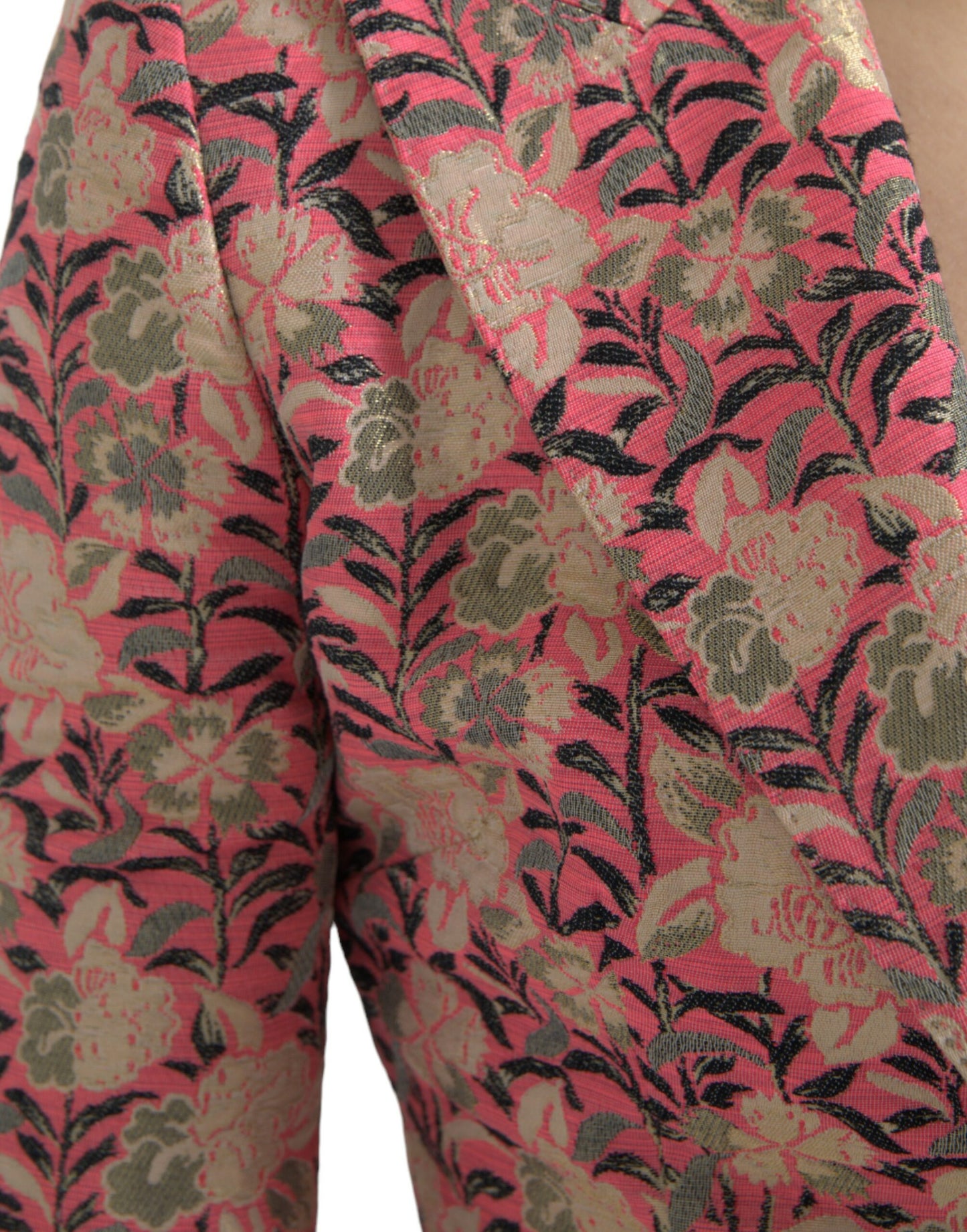 Eleganter rosa Slim Fit Zweiteiler