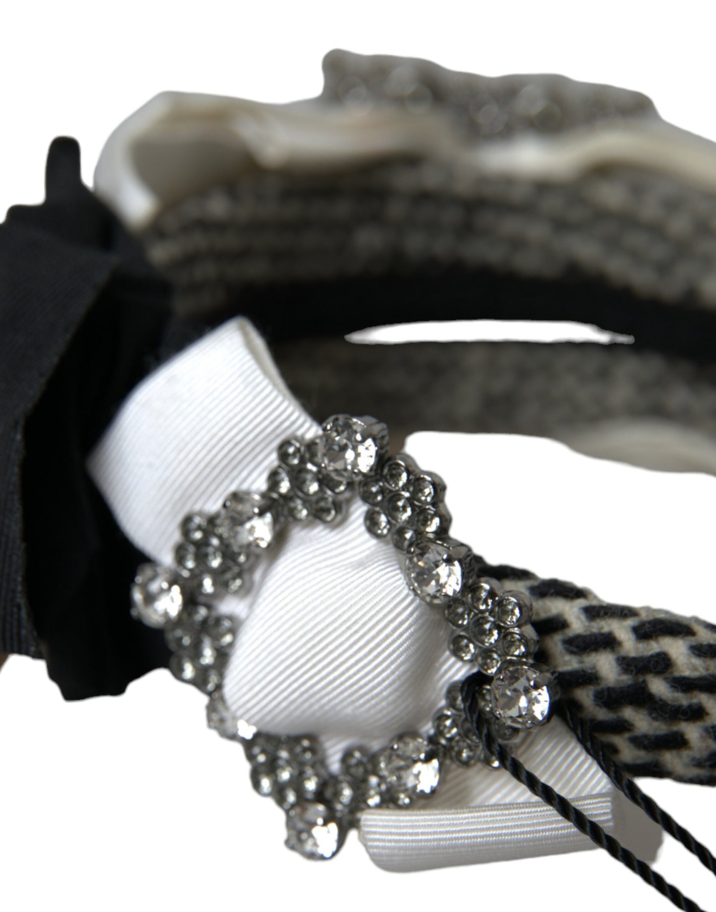 Mehrfarbiges, mit Kristallen verziertes Damen-Stirnband-Diadem