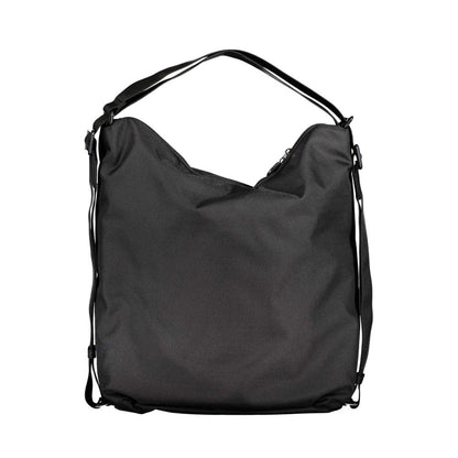 Black Polyester Shoulder bag