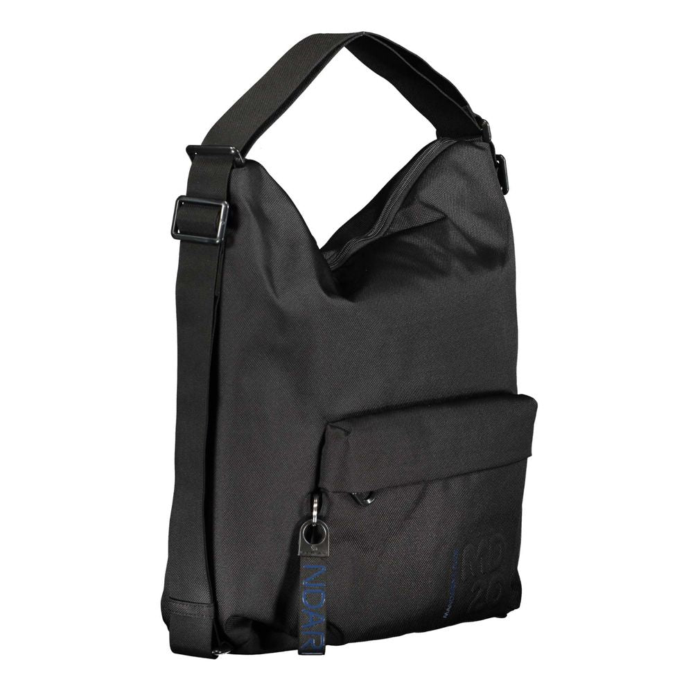 Black Polyester Shoulder bag