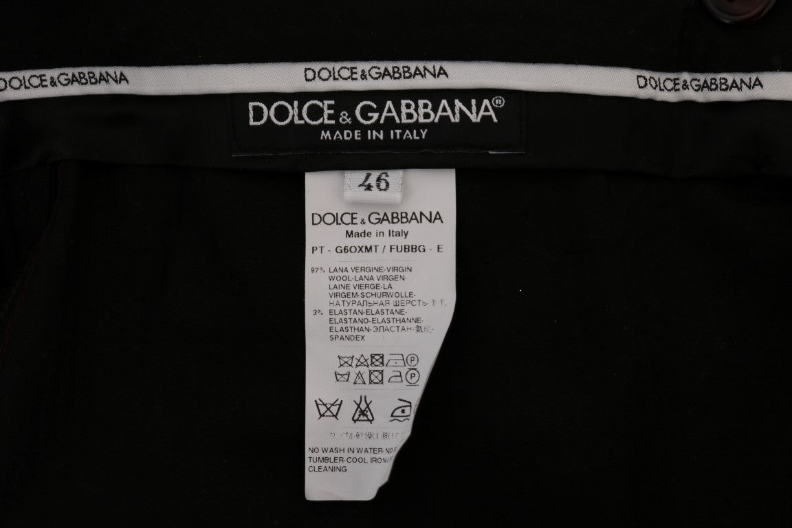 Elegante Slim Fit Abendhose in Lila