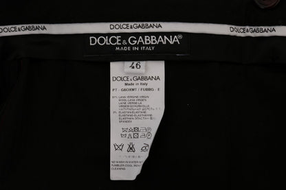 Elegante Slim Fit Abendhose in Lila