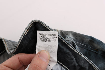 Schicke Slim Fit-Jeans in verwaschenem Blau
