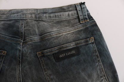 Schicke Slim Fit-Jeans in verwaschenem Blau