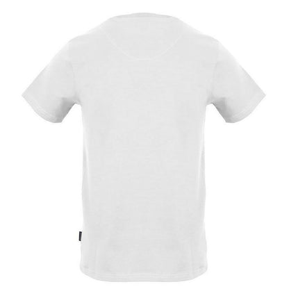 White Cotton Men's T-Shirt