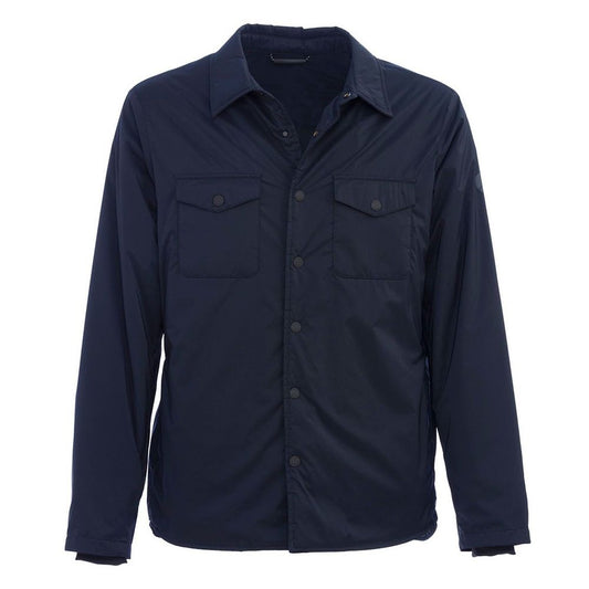 Schicke Jacke aus technischem Stoff mit Knopfverschluss