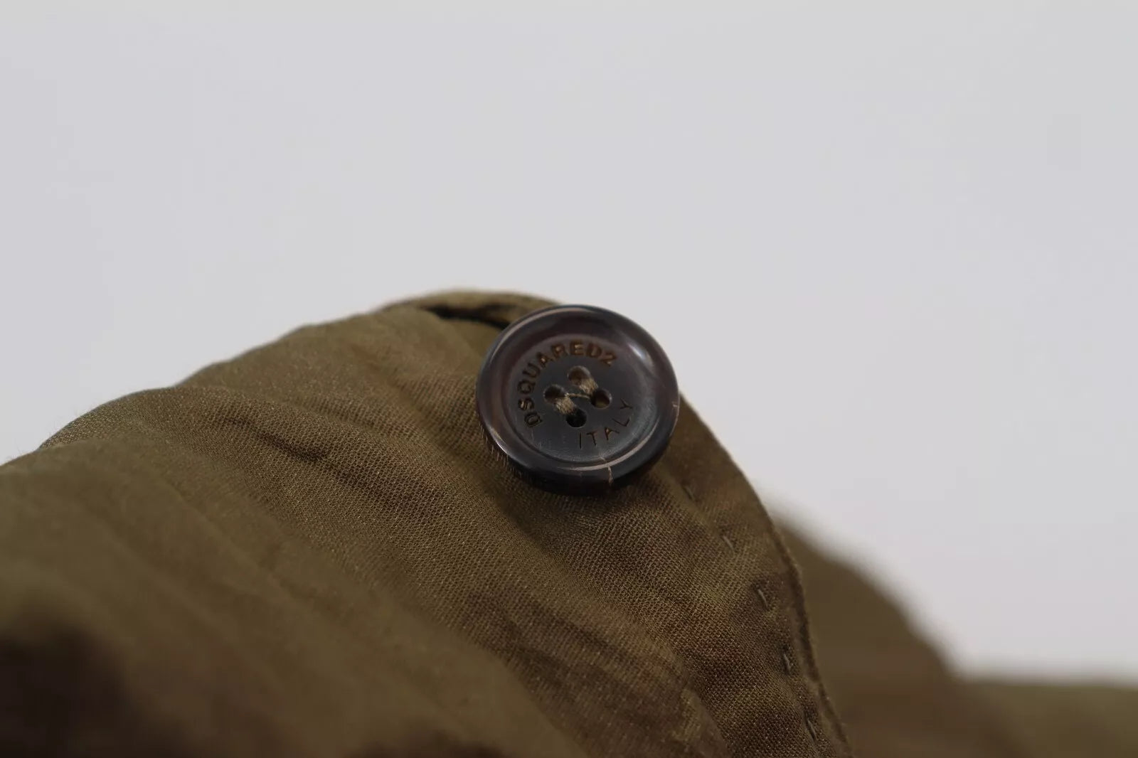 Grüner einreihiger Herrenmantel Blazer Jacke