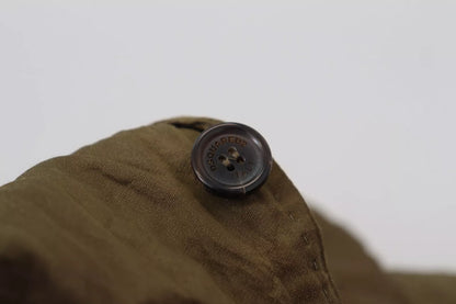 Grüner einreihiger Herrenmantel Blazer Jacke