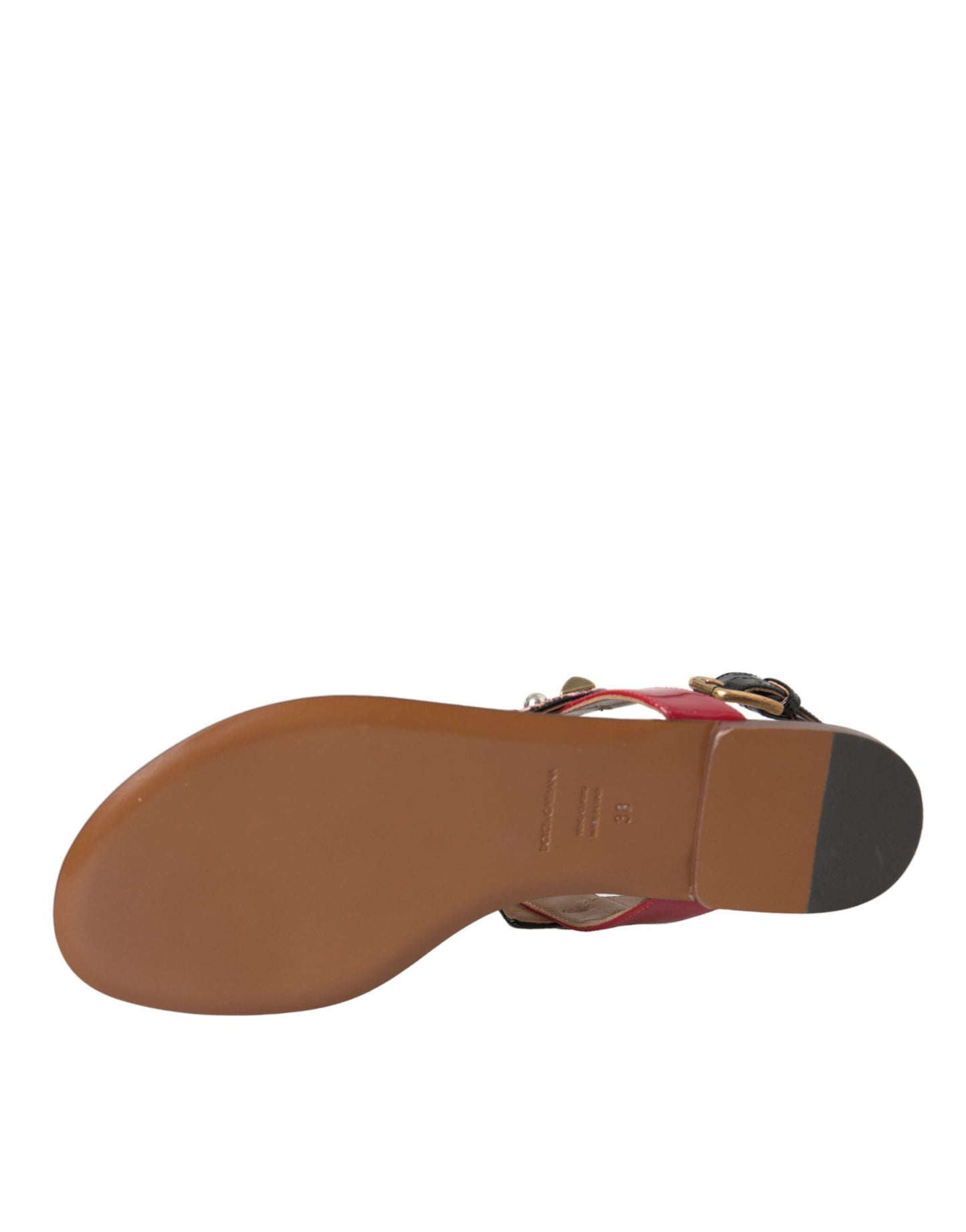 Mehrfarbige Kristallsandalen Flip-Flops Schuhe