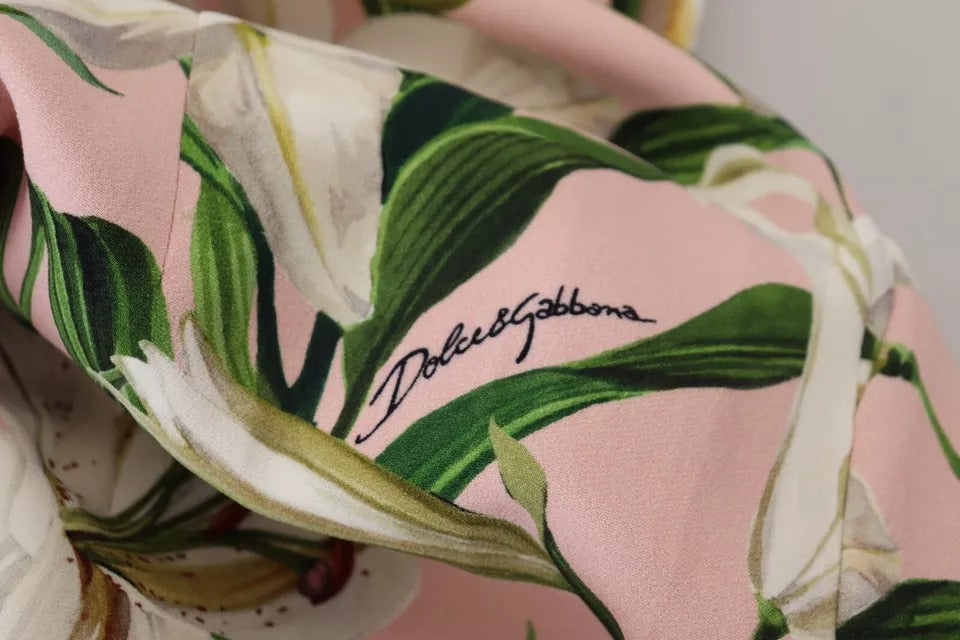 Pink Lily – Knielanges Etuikleid aus Viskose
