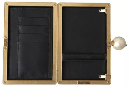 Clutch aus rosa Seide mit Goldrahmen, für Abendveranstaltungen, Partys