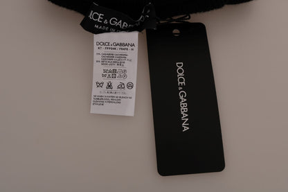 Elegante schwarze Stretchhose aus Kaschmir-Seide