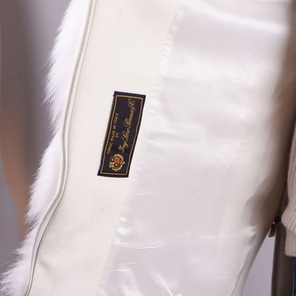 White Wool Women Coat