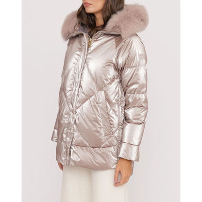 Rosa Polyester Jacken &amp; Mantel