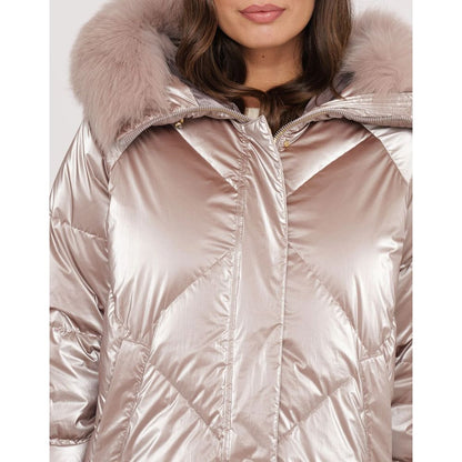Rosa Polyester Jacken &amp; Mantel