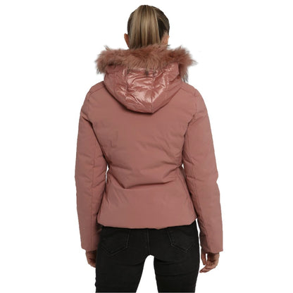 Rosa Nylon Jacken &amp; Mantel