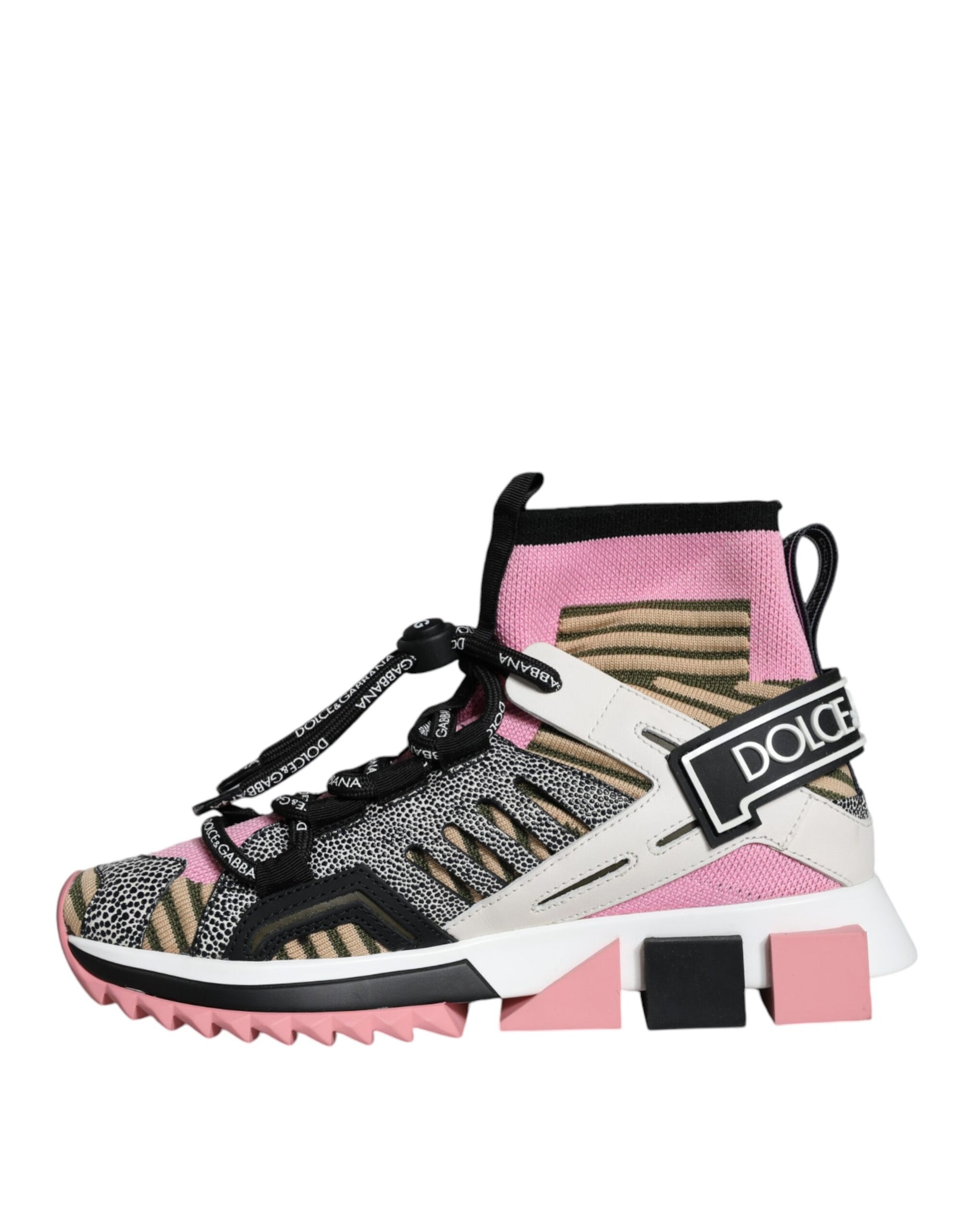 Mehrfarbige Sorrento Socken Logo Sneakers Schuhe