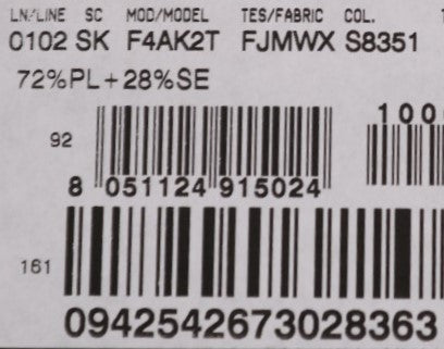 Eleganter Jacquard-Bleistiftrock mit hoher Taille