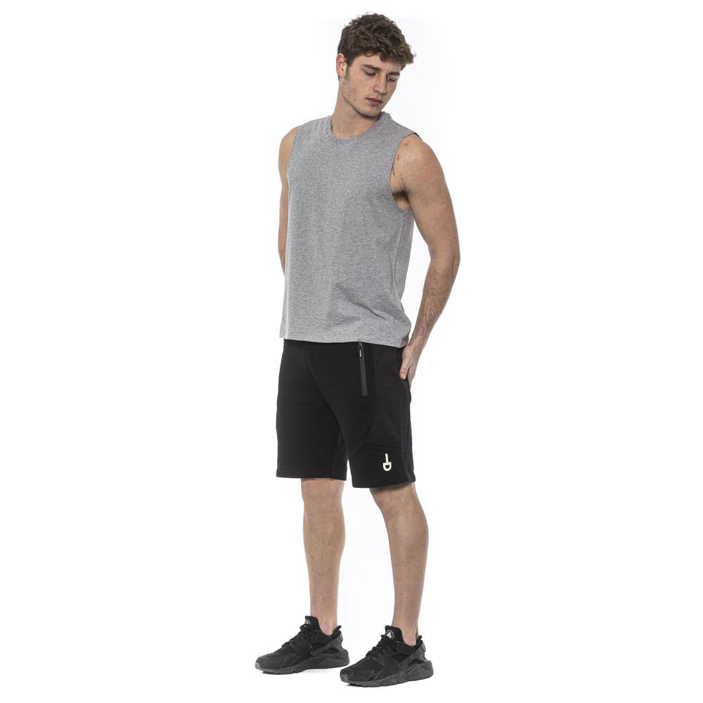 Graues Tanktop aus Baumwolle für Herren
