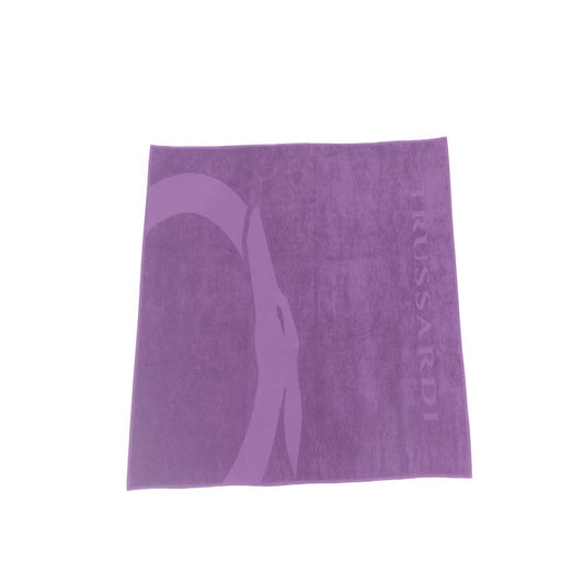 Purple Cotton Men Towel