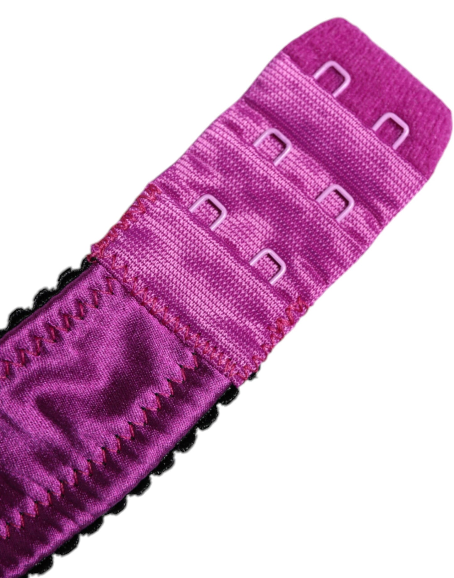 Lilafarbener Balconette-BH aus Seide mit Bügel