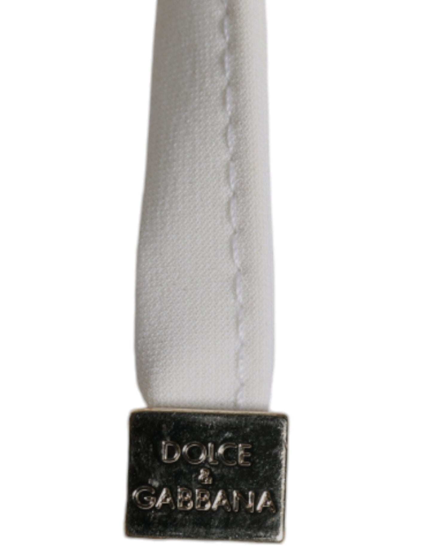 Weißer Nylon-Bikini mit Unterteil, Strandmode