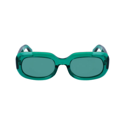 Green Injected Sunglasses