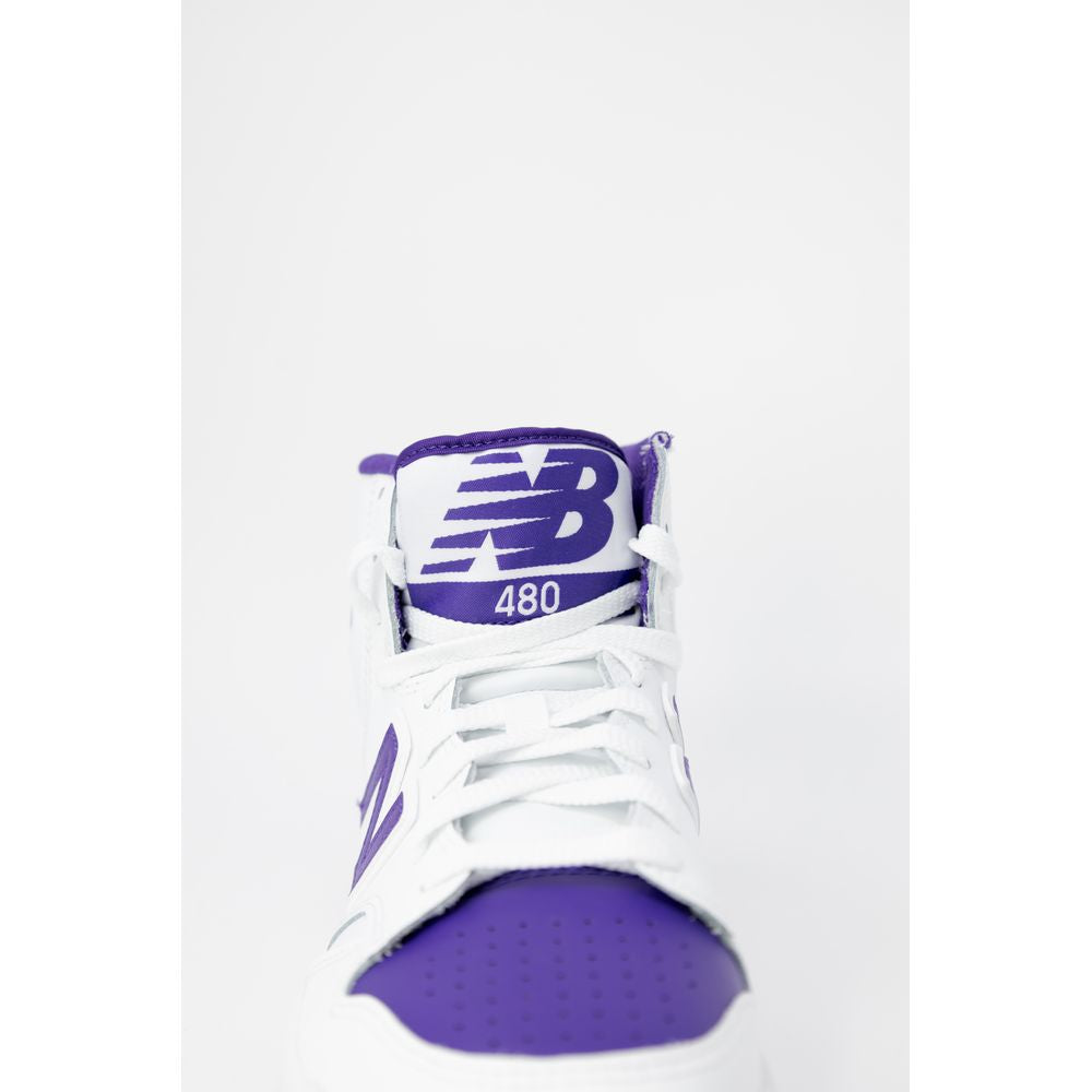 Lila Ledersneaker