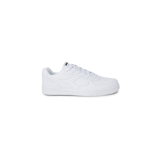 Weißer Sneaker aus Kunstleder