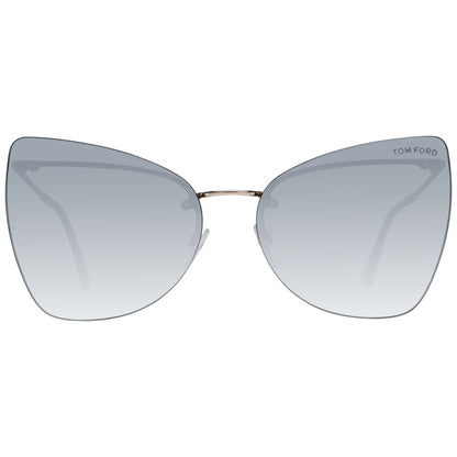 Sonnenbrille für Damen in Roségold