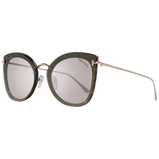 Braune Sonnenbrille für Damen